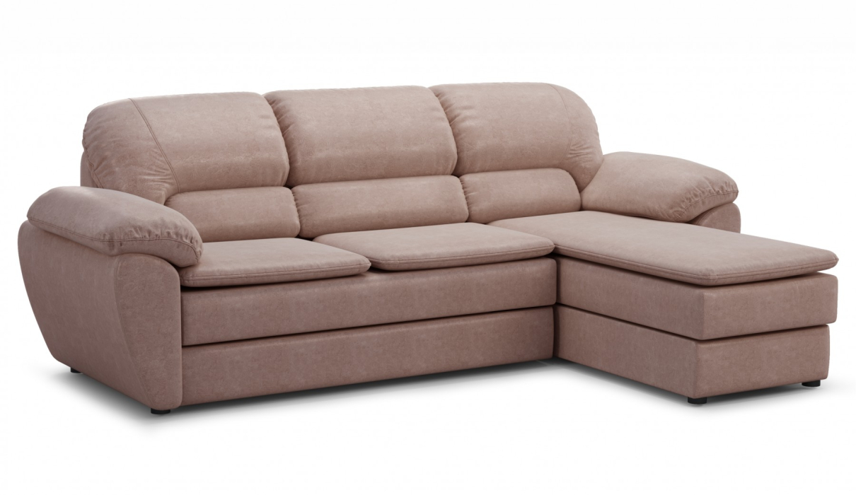 Диваны угловые, Бергамо угол левый с оттоманкой
