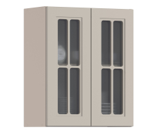 MODERN, MODERN шкаф навесной со стеклом 2 дв 60х72 см