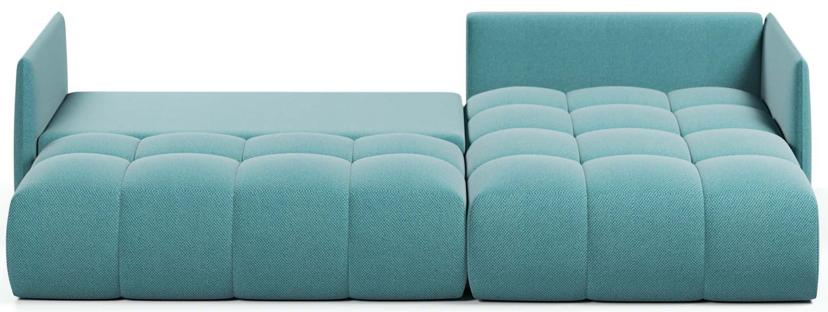 Диваны угловые, Диван угловой Лагуна еврокнижка, велюр