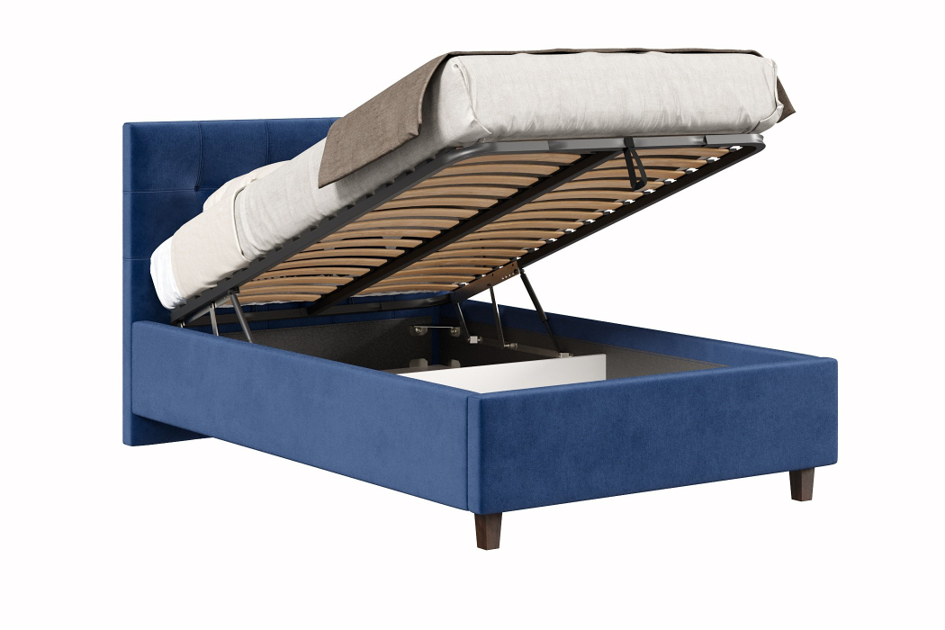 Мягкая кровать, Кровать Турин 1200 с подъёмным механизмом