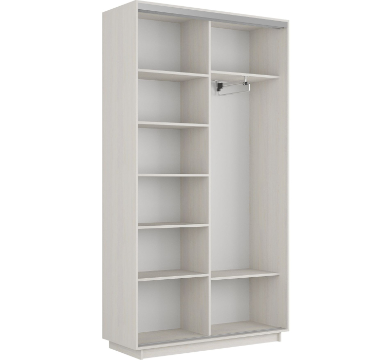 Шкафы-купе 2-х дверные, Шкаф-купе Экспресс Медиум дуо 2200 x 1200 x 450