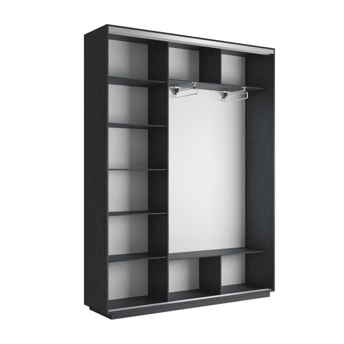 Шкафы-купе 3-х дверные, Шкаф-купе Экспресс 3-х дверный Фотопечать Калейдоскоп Стекла 210х45х240