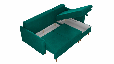 Угловой диван АМиКо 2, велюр