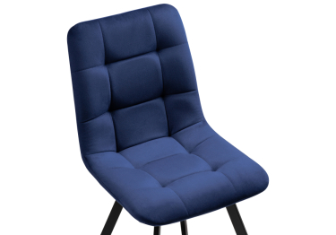 Стул Чилли велюр (опоры черные)