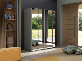 Шкаф-купе Эста Зеркало+Зеркало 160х66х240