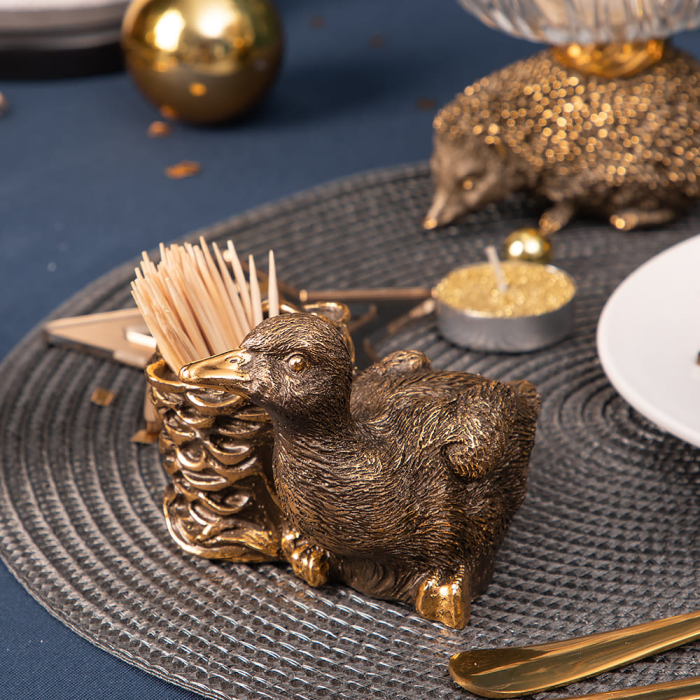 Прочая посуда и аксессуары, Держатель для зубочисток Уточка Ханни