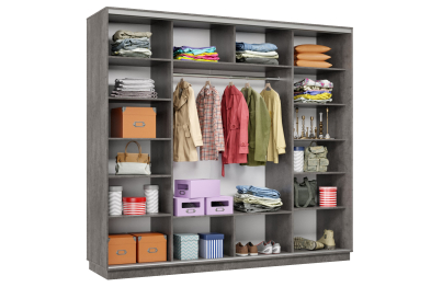 Шкаф-купе Премьер Лайт 58 (11;08;11) трехдверный