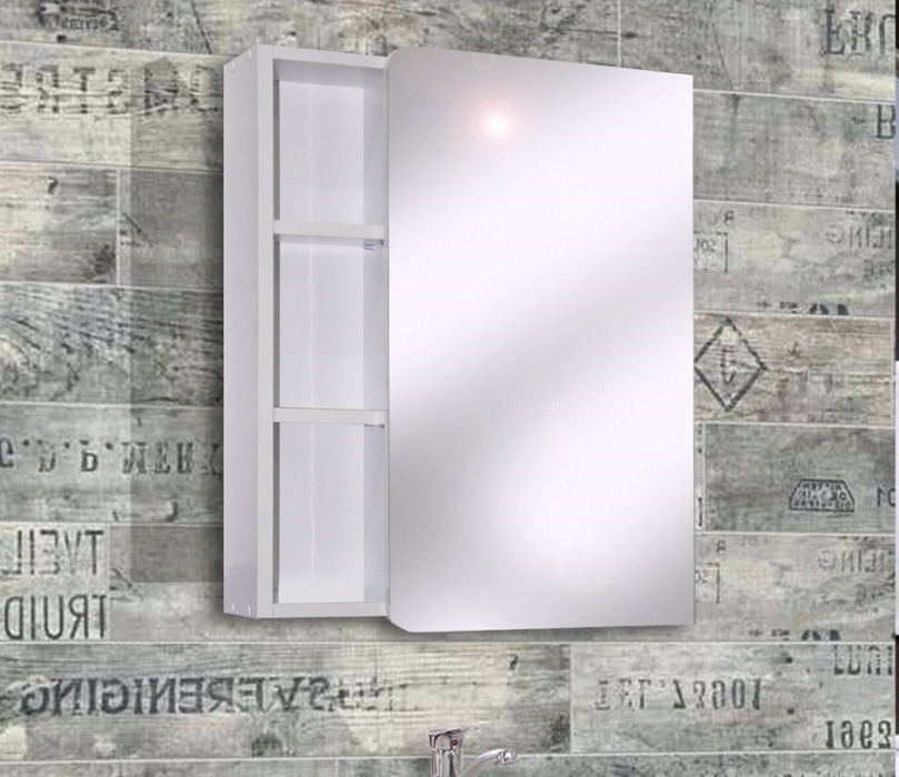 Шкафы с зеркалом, Шкаф зеркальный Сомо  600