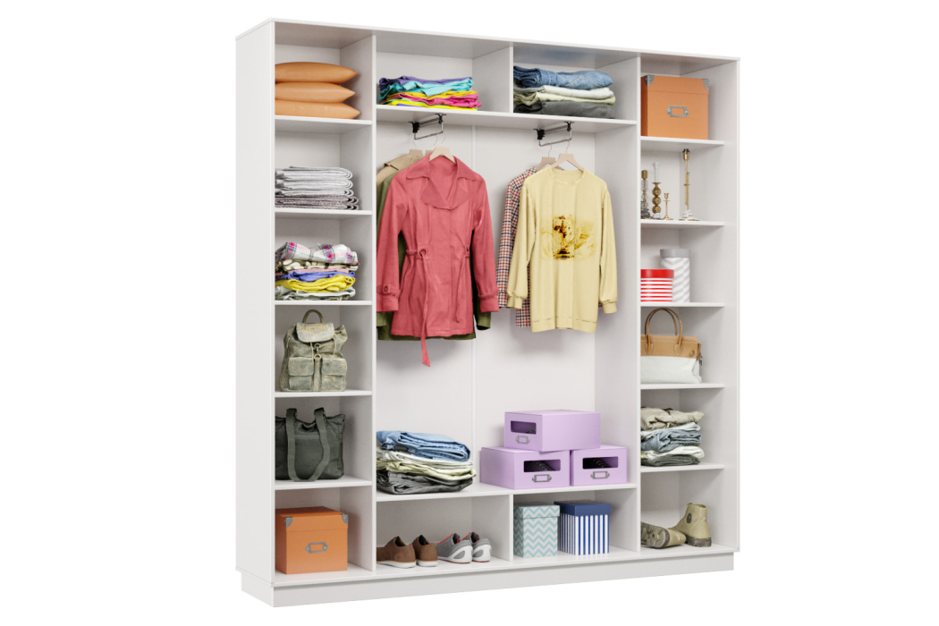 Шкафы-купе 3-х дверные, Шкаф-купе Премьер Лайт 33 (02;02;02) трехдверный