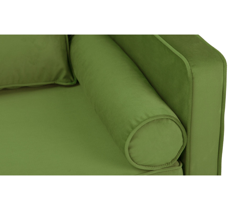 Дизайнерские диваны для гостиной, Диван - кушетка Блюз, велюр