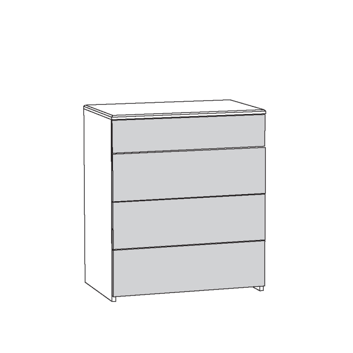 Комоды, Комод Амели 13.106