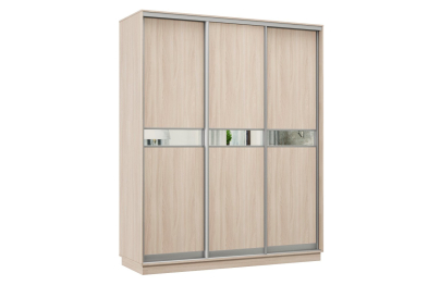 Шкаф-купе Премьер 15 (14;14;14) трёхдверный