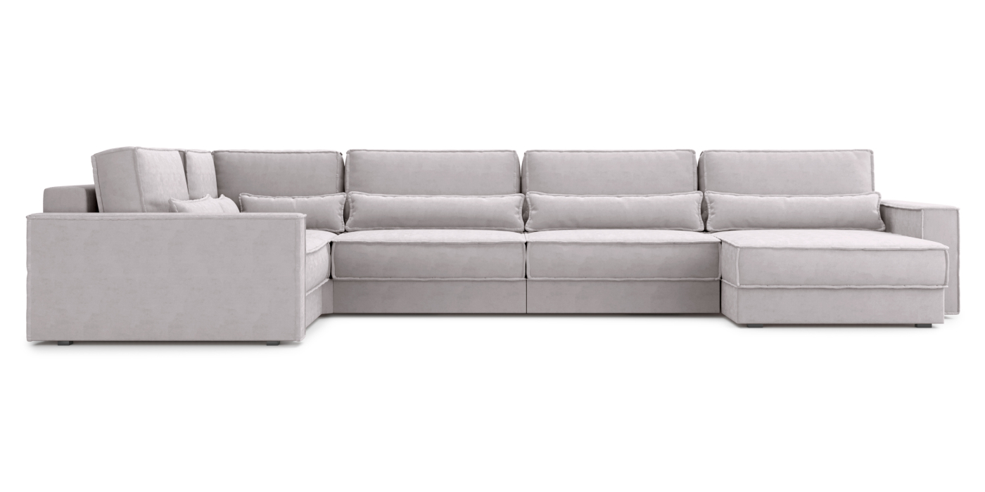 Диваны угловые в гостиную, Диван П-образный Тауэр