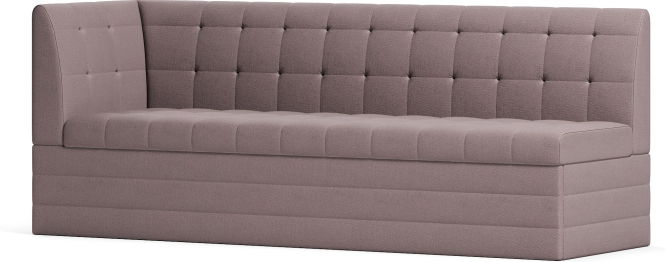 Кухонный диван дельфин Дилла, велюр