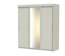 Шкафы-купе 3-х дверные, Шкаф-купе шк-20 3-х дверный с зеркалом