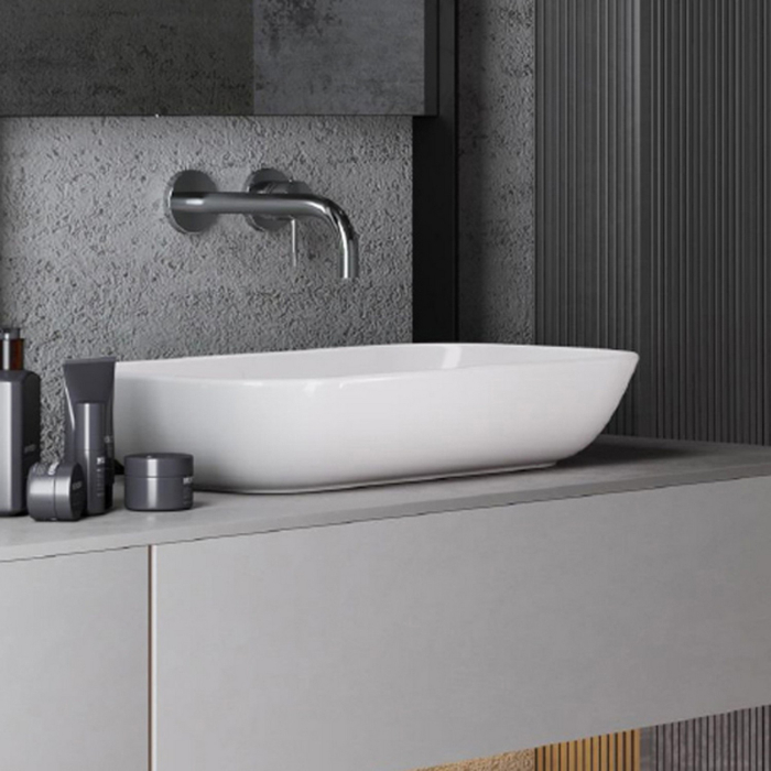 Раковины для ванных комнат, Умывальник "Infinity" 60*36 ш*г на столешницу  (Sanita Luxe)