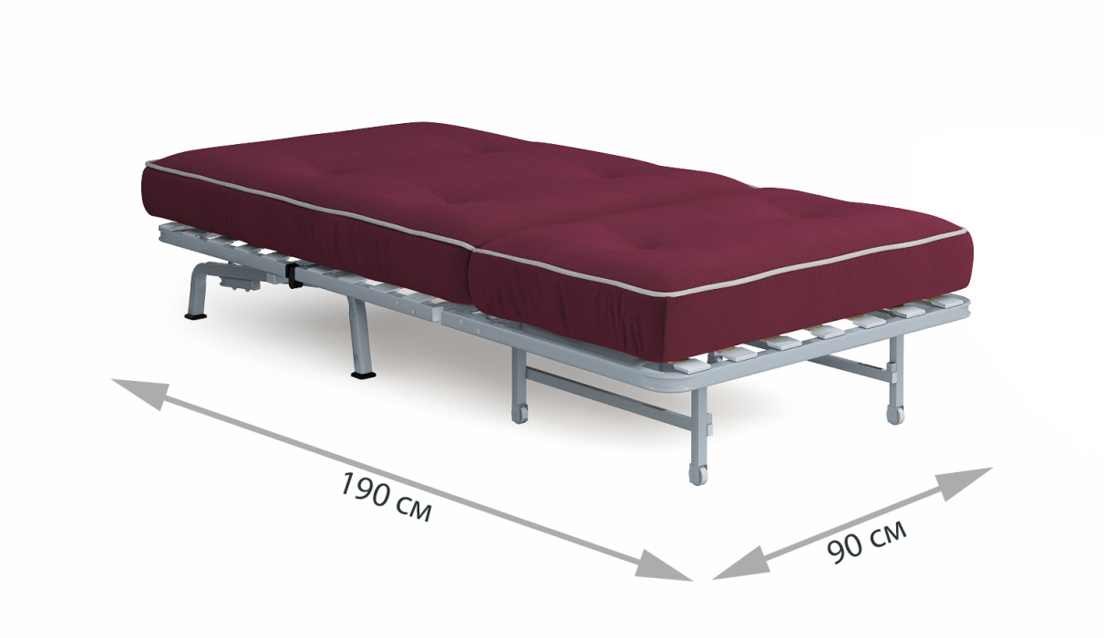 Кресла-кровати, Кресло-кровать Вилли Сканди бордовый