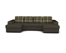 Диваны угловые в гостиную, Угловой диван ЭДИНБУРГ ПИ-2 рогожка