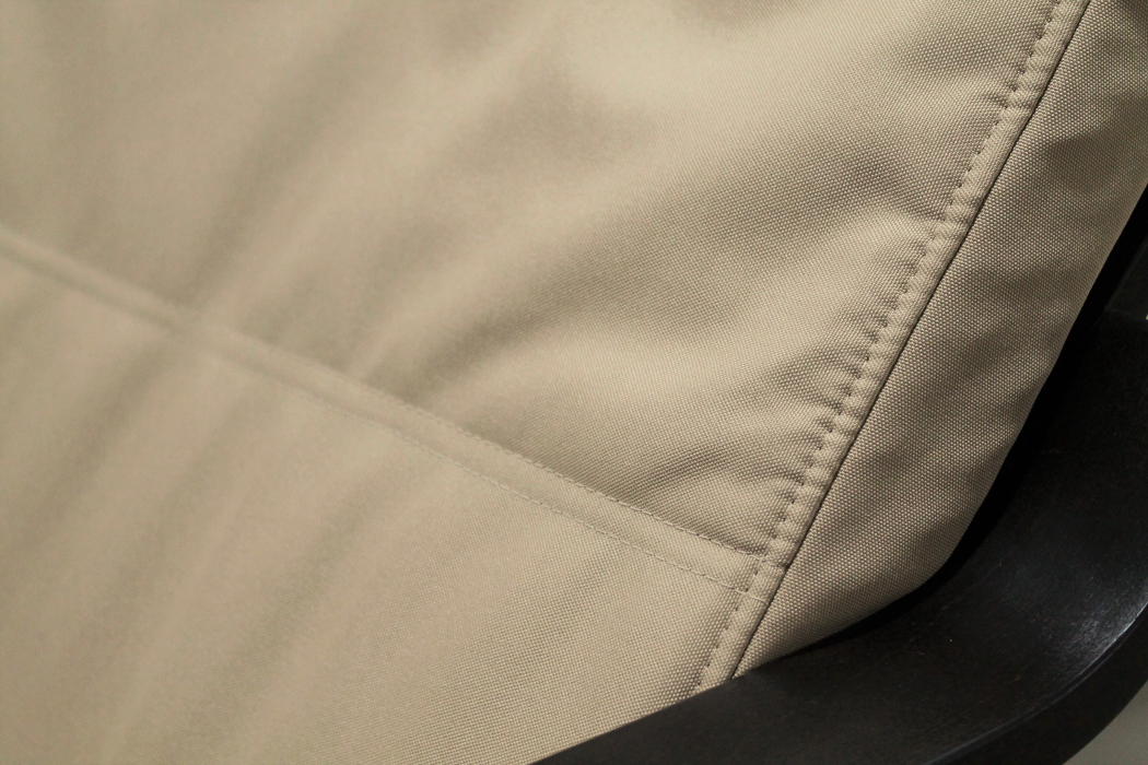 Кресло для отдыха, Кресло Эльба (Чехол с подголовником) Венге — бежевый