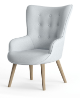 Кресло для отдыха, Кресло дизайнерское Шелли, рогожка