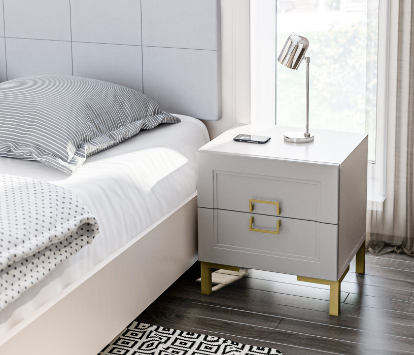 Спальные гарнитуры, Спальня Ассоль (шкаф 4х дверный, кровать с подъемным механизмом, тумба)