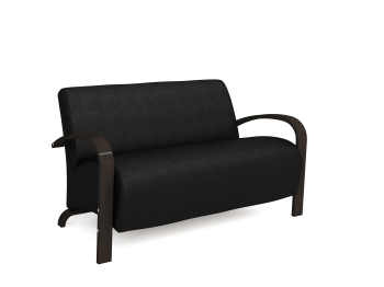 Диван Риччи Венге — черный