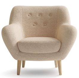 Кресло Элефант мягкое, Искусственный мех