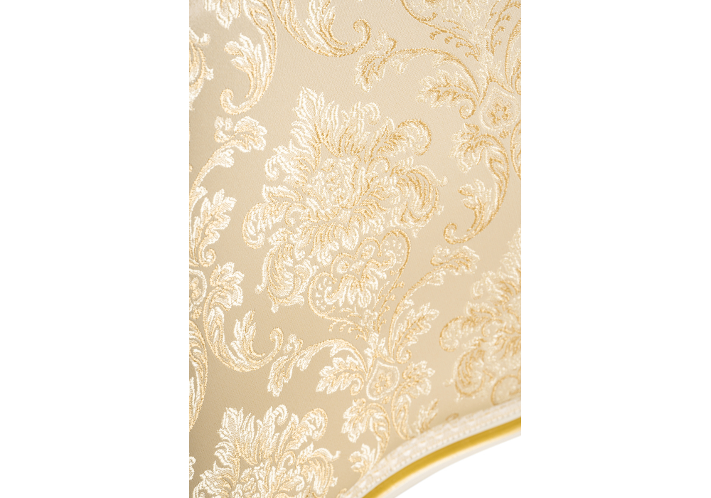 Стулья, Стул деревянный Лауро (патина золото) с подлокотниками