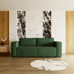 Прямой диван Рашт ППУ, велюр