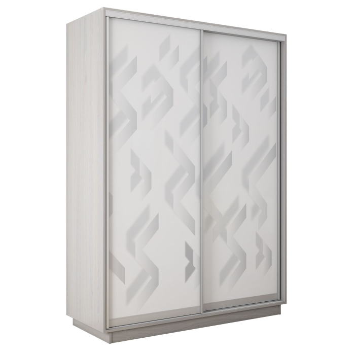 Шкафы-купе 2-х дверные, Шкаф-купе Экспресс 2-х дверный Фотопечать Ленты Стекла 140х45х240