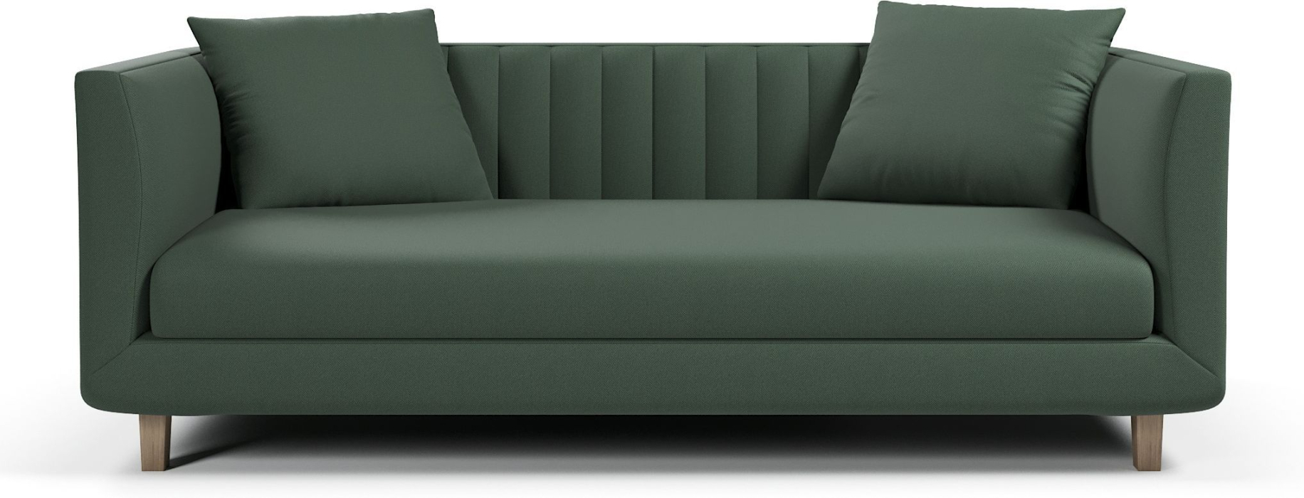 Диваны прямые, Диван прямой нераскладной Ларт, велюр