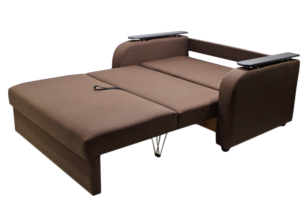 Диваны прямые со спальным местом, Диван Лайт, 140, рогожка тесла