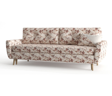 Диваны с ящиком для белья, Диван-кровать Норфолк, независимый пружинный блок, велюр