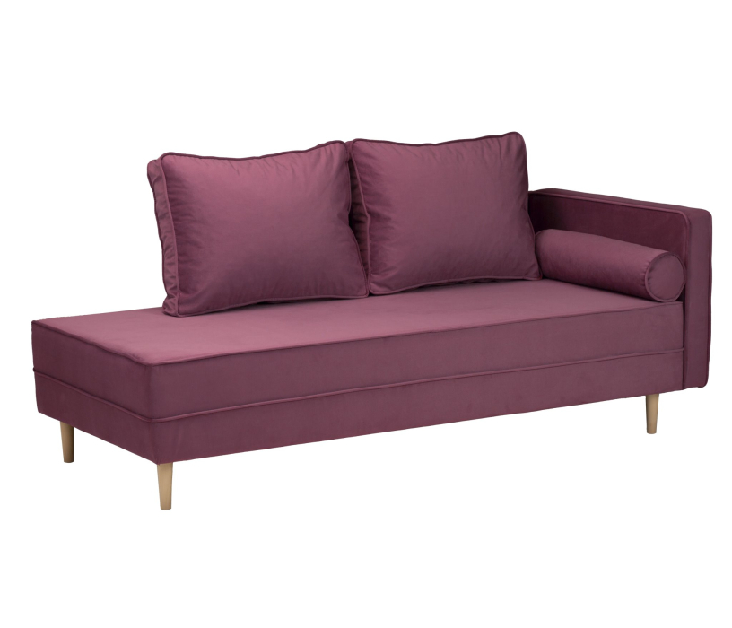 Дизайнерские диваны для гостиной, Диван - кушетка Блюз, велюр