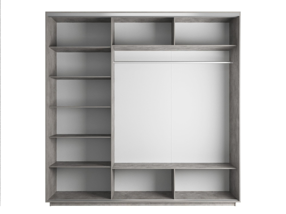 Шкафы-купе 3-х дверные, Шкаф-купе Экспресс 3-х дверный Фотопечать Калейдоскоп Стекла 210х60х240