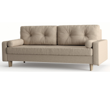 Диваны с ящиком для белья, Диван-кровать Belfast, независимый пружинный блок, рогожка