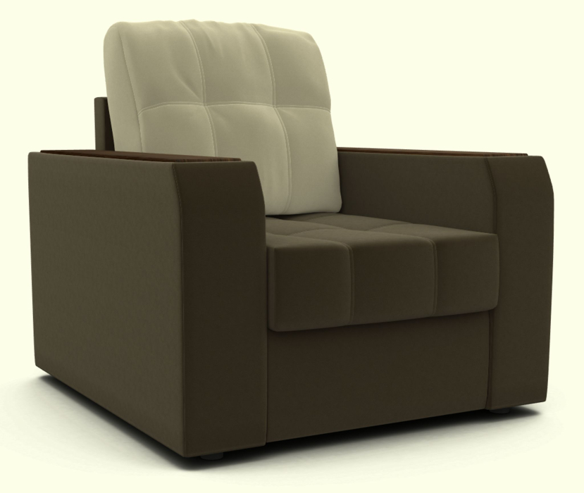 Кресло для отдыха, Кресло ЭДИНБУРГ с коробом велюр