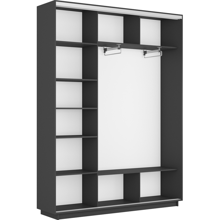 Шкафы-купе, Шкаф-купе Экспенс Широкий, 180х45х220