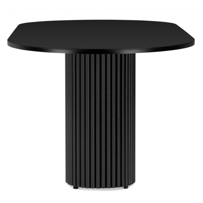 Обеденные столы, Стол Барон О 200 х 90 (черные ноги)