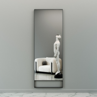 Зеркала в спальню, Напольно-настенное зеркало в раме GENGLASS HALFEO SLIM LEG XL
