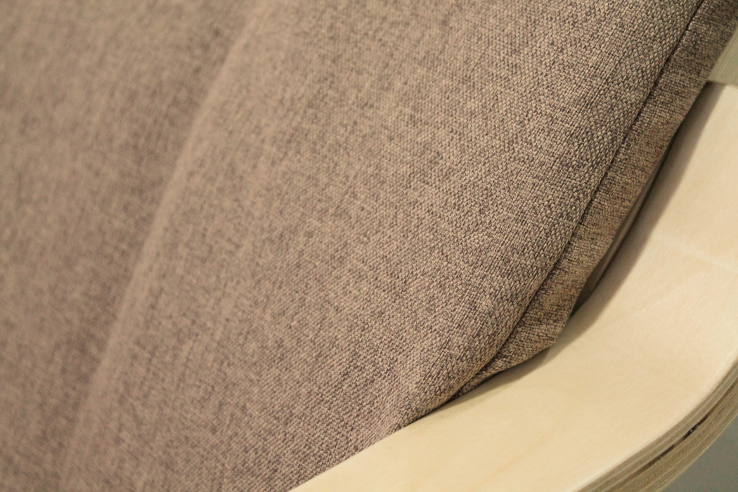 Кресло для отдыха, Кресло Капри (Чехол без подголовника) Натурал — темнобежевый