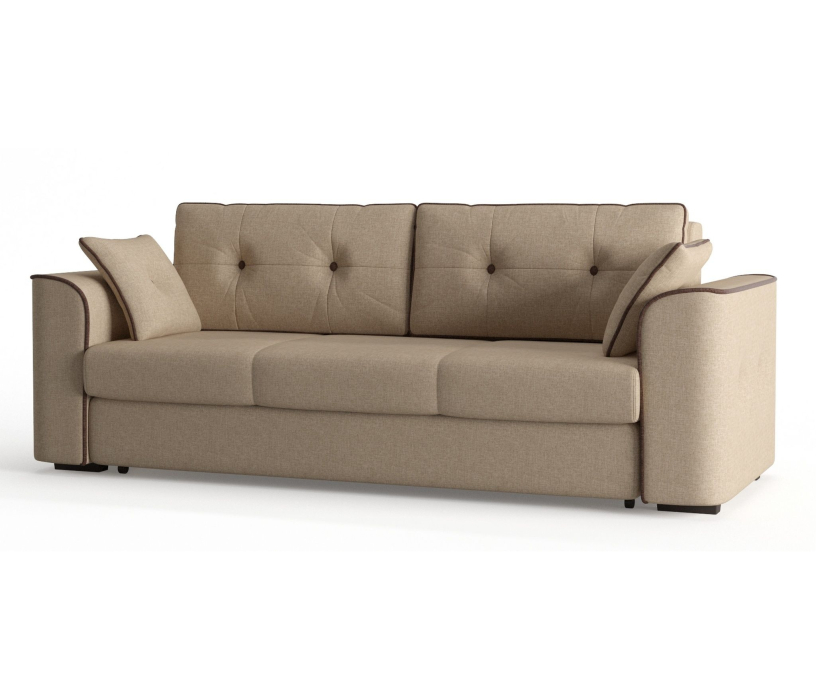 Диваны еврокнижки, Диван-кровать Narvik, независимый пружинный блок, рогожка