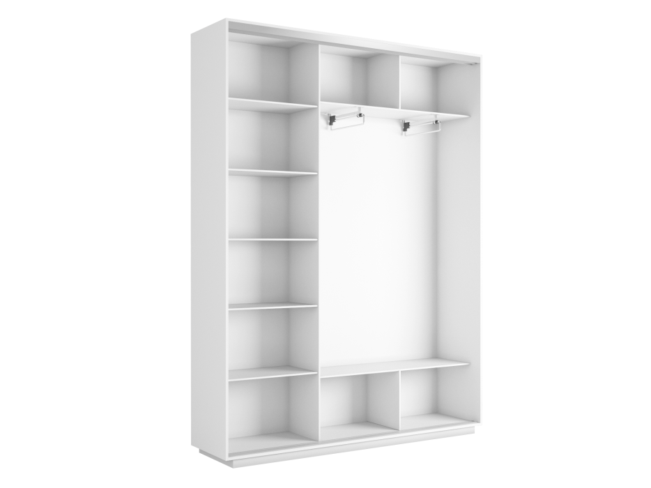 Шкафы-купе 3-х дверные, Шкаф-купе Экспресс Экспенс трио 2200 x 1800 x 450