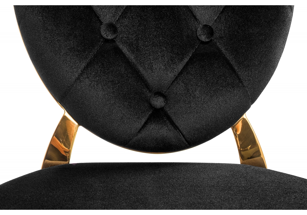 Стулья, Стул Odda черный/золотой