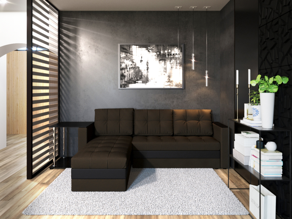 Большие угловые диваны (более 240 см), Диван угловой Дублин