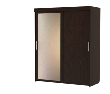 Шкафы-купе 2-х дверные, Шкаф-купе шк-19 двухдверный с зеркалом