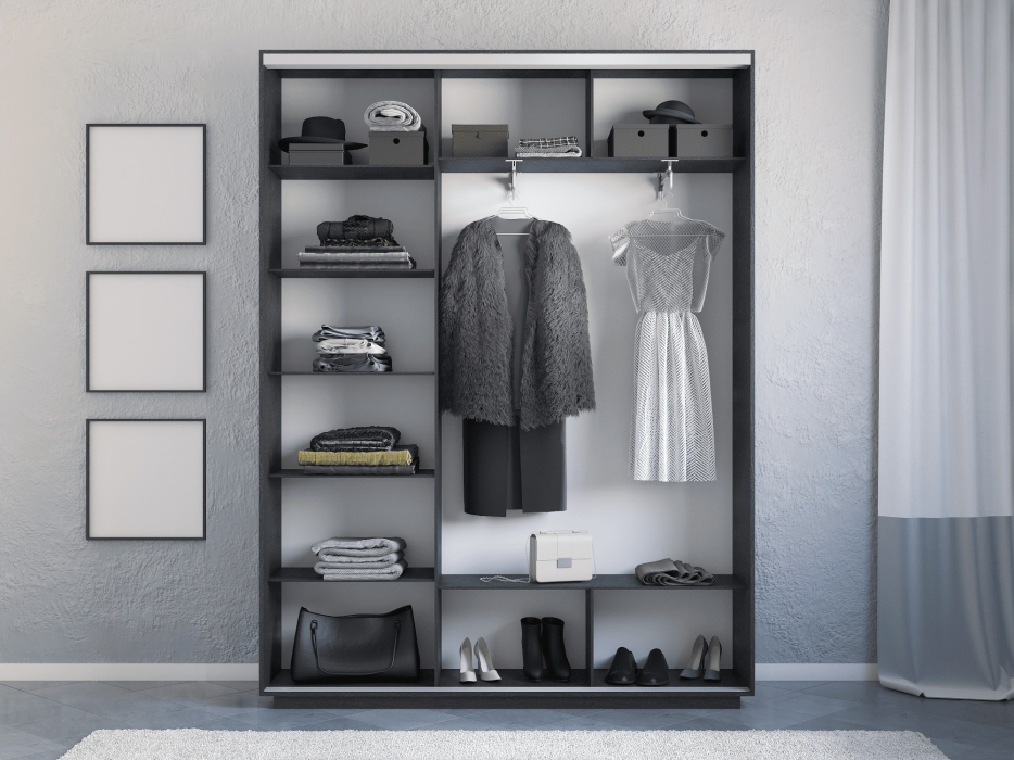 Шкафы-купе 3-х дверные, Шкаф-купе Экспресс 3-х дверный Фотопечать Квадрат Стекла 240х45х220