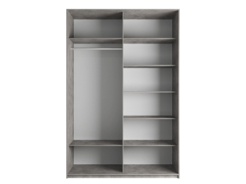 Шкаф-купе Эста Стекло белое+Стекло белое 160х66х240