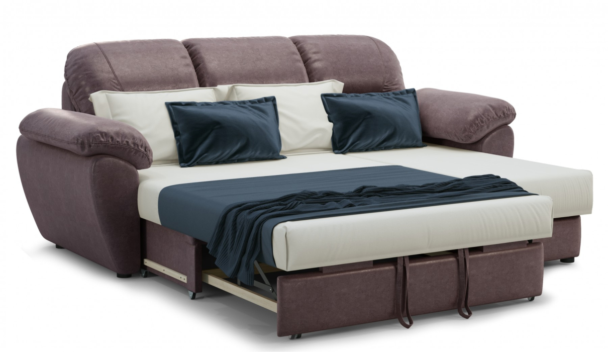 Диваны угловые, Бергамо угол правый с оттоманкой