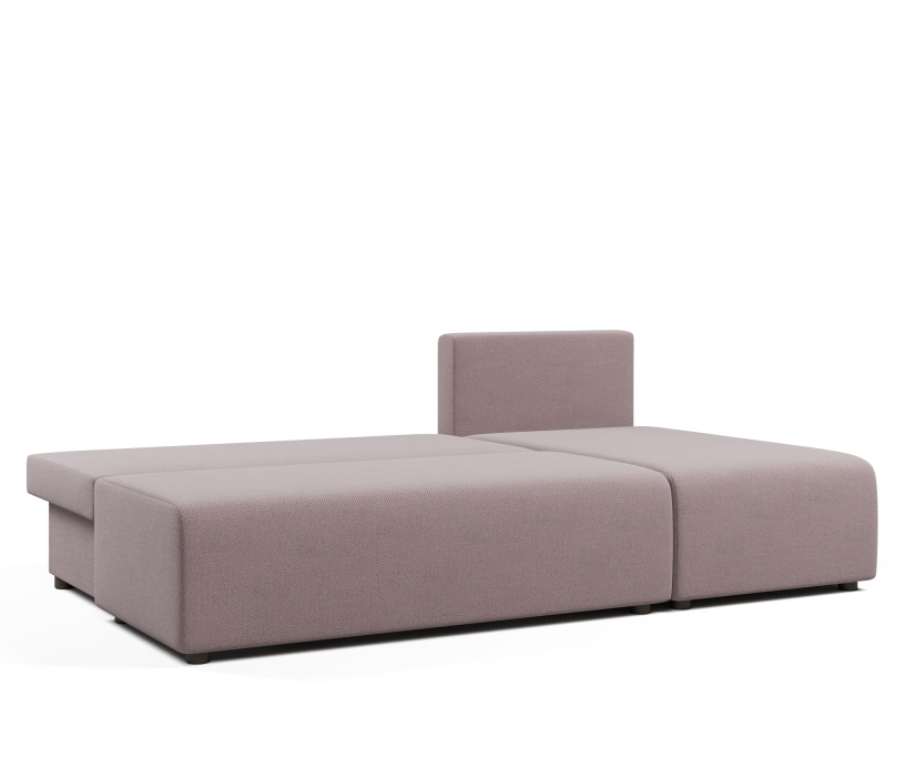 Диваны угловые, Угловой диван-кровать Каир (Комо, Крит), велюр